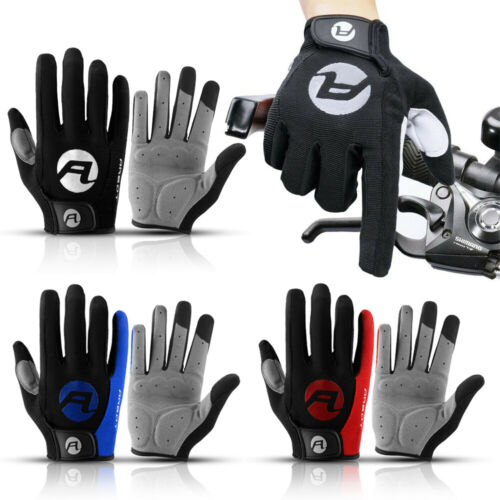 Gants hommes moto doigts complets VTT motocross vélo course écran tactile gants - Photo 1 sur 16