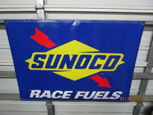 Sunoco Race Fuel Vinyl Banner 48" x 34"