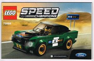 ford mustang lego speed champions