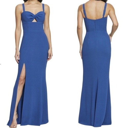 the Population Brooke Twist Front Gown 