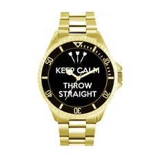 Toff London TLWL-8791 Mens Black Keep Calm Throw Straight Watch