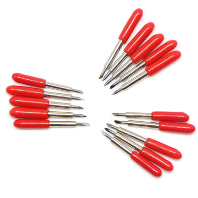 50Pcs 45° Degree Cutting Plotter Tungsten Blade Carbide for Roland Cutter