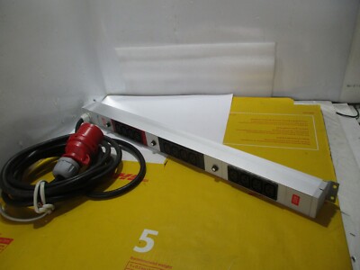 Minkels 415 Volt Plug 12 Inputs PDU Power Strip 16A 250V MODEL 333.9610