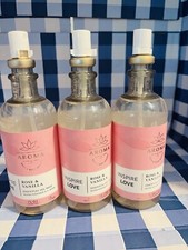 3 NEW BATH BODY WORKS AROMA INSPIRE LOVE ROSE VANILLA ESSENTIAL OIL MIST SPRAY