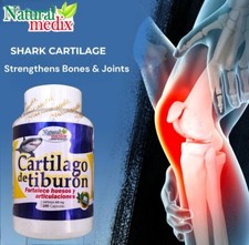 SHARK CARTILAGE  EXCLUSIVE PREMIUM FORMULA CARTILAGO DE TIBURON 100 CAPSULES
