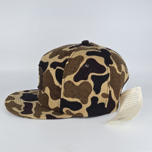 Gorra Forrada De Colección Woolrich K Products Camuflaje Lana Caza Talla 6 EE. UU. NOS - Imagen 8 de 17