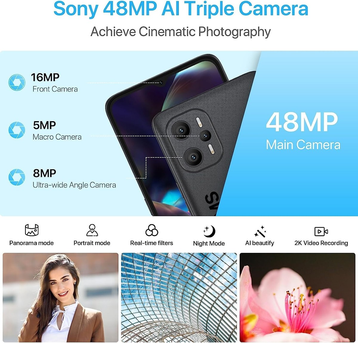 UMIDIGI F3 Pro 5G Unlocked Cell Phone | 256GB | 14GB+256GB | 8GB