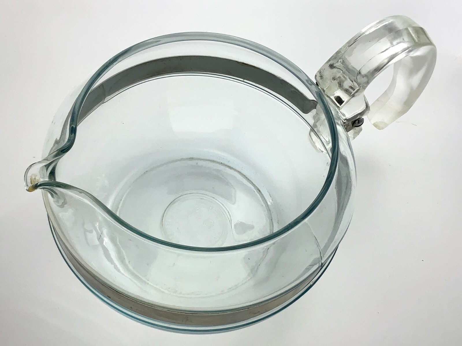 Pyrex Clear Glass Coffee Pot Vintage Made in USA 8446B 6 Cup U272 eBay