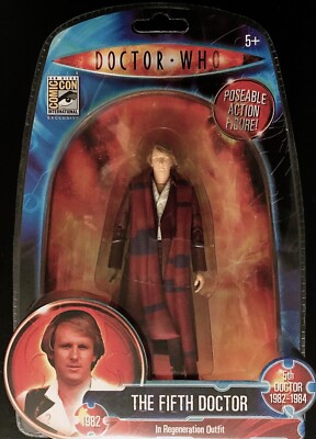 Doctor Who The 5th Doctor  Regeneration Outfit Action Figure 2010-SDCC