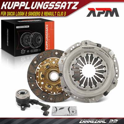 Kupplungssatz Getr.Typ JH3 176 für Renault Clio III BR0/1 CR0/1 KR0/1 1.2L