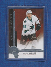 2016-17 Artifacts Rookie /799 # RED204 Kevin Labanc