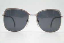 Vintage Sunglasses Silhouette 6018 Bronze Silver Oval Sunglasses Glasses