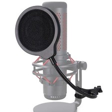 QuadCast Pop Filter - Metal Windscreen For HyperX QuadCast Microphone 4 Inch ...