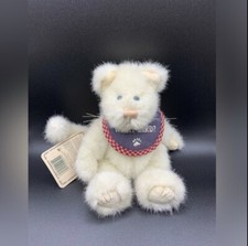 Boyd s Bears Cat Robyn Purrsmore What Bird Stuffed Animal Plush 1990 8" VTG