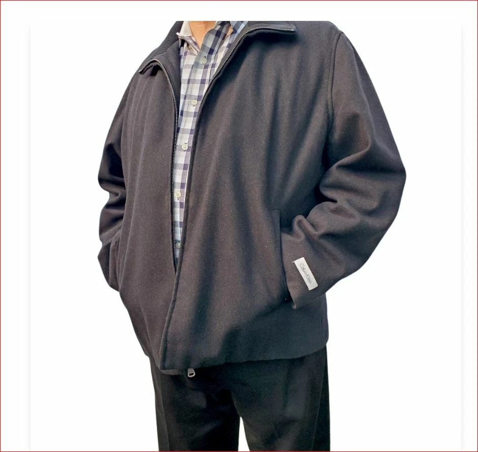 Men's wool shop hipster jacket