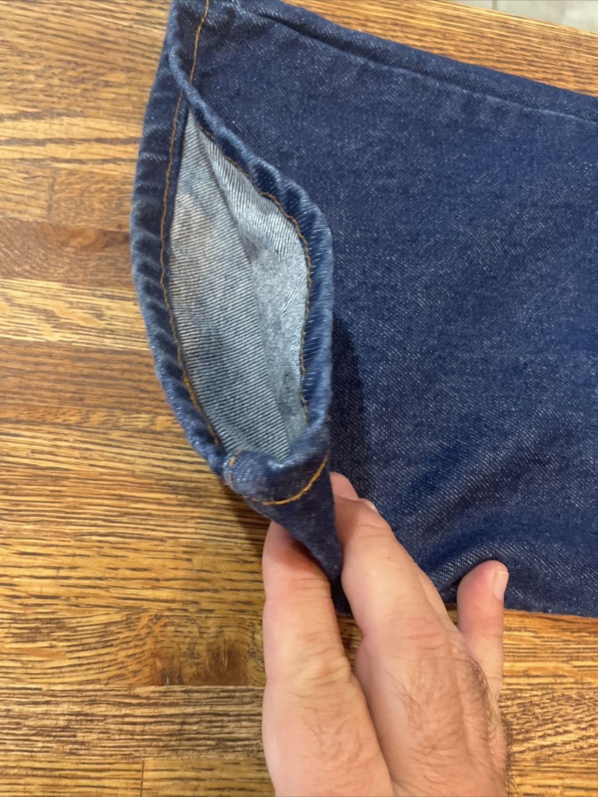 Vintage Levis 517 (20517-0217) Orange Tab Jeans Made In USA 38x31 (fits 37x31)