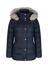 Bnwot Tommy Hilfiger New Tyra Down Coat Size L Midnight(blue Colour) Sold Out