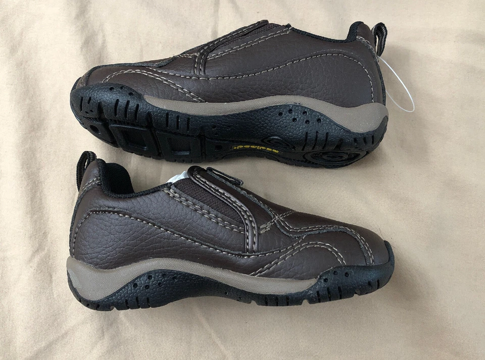 Zapatos Mocasines Pediped Niños Vail Marrón Infantil Niños Sin Cordones 7 Medianos (D) 288 Foto 3 de 4