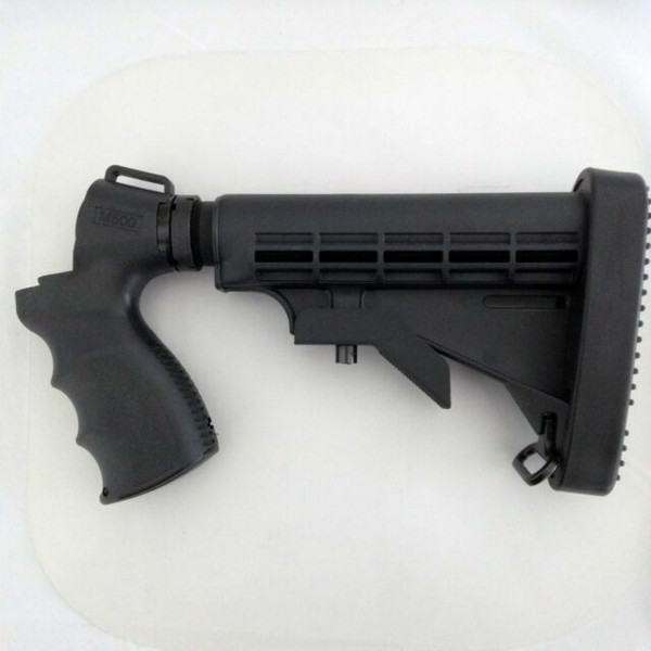 Tactical Shotgun Adjustable Stock Pistol Grip with Recoil Pad Mossberg