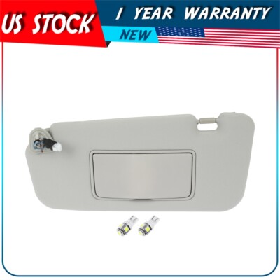 VAP-Autoparts Pair Of Left & Right Sun Visors In Gray For Nissan Murano 2009-2014