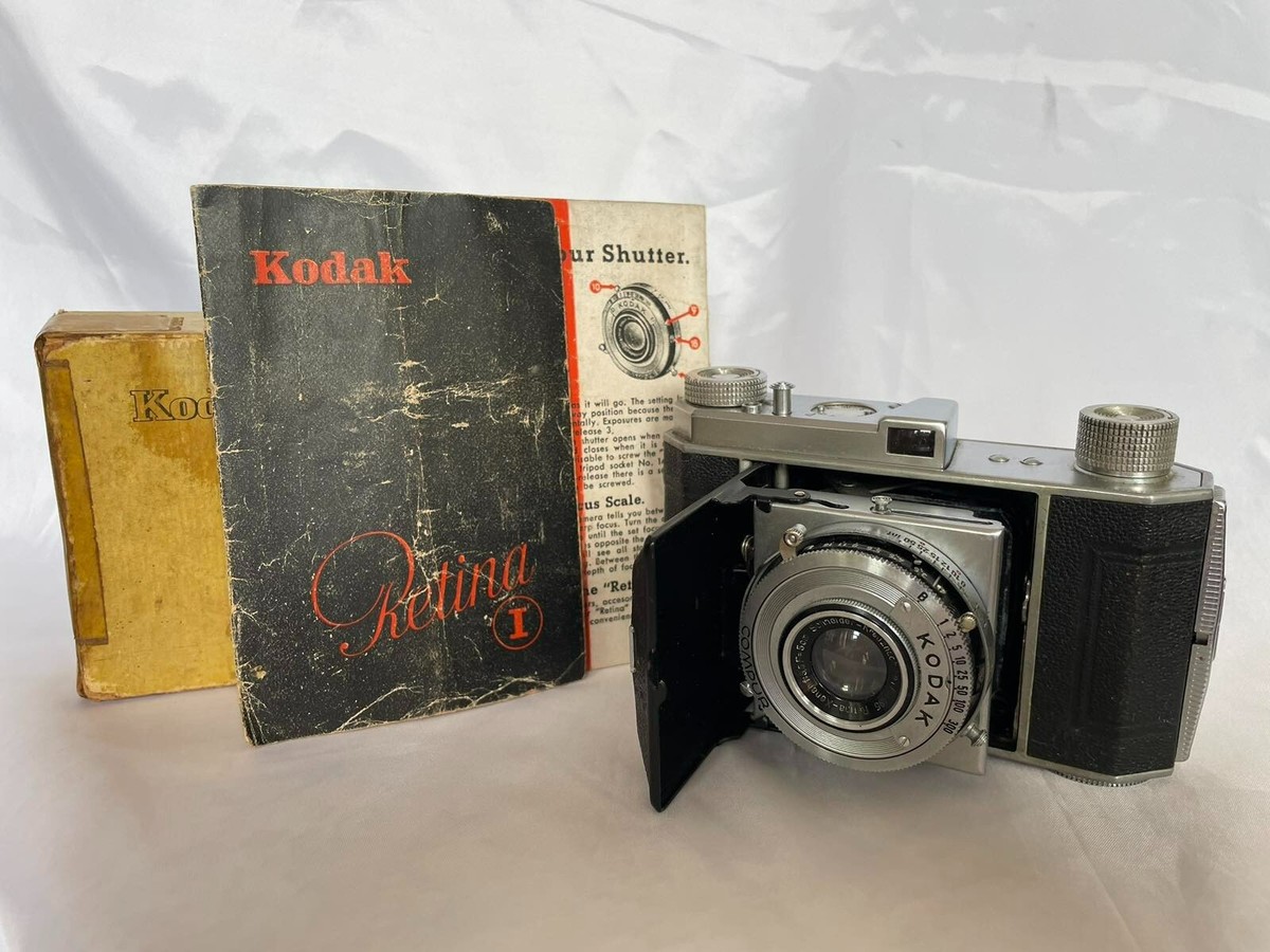 Kodak Compur フィルムカメラ Vintage Kodak Retina Compur Shutter Camera Made in Germany f3.5