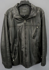 Marc New York Leather Jacket Size L # 20A 753...