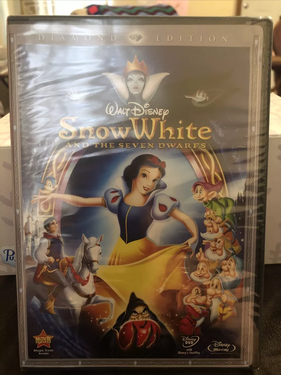 Disney Snow White and the Seven Dwarfs(DVD,2009,3-Disc Set) TESTED