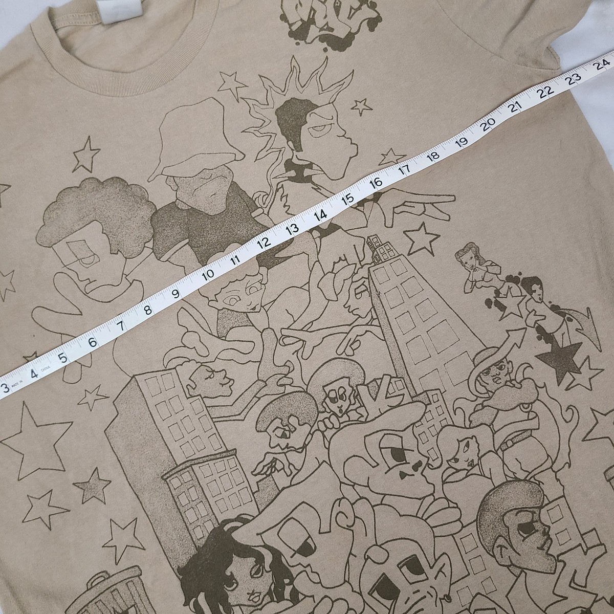 SUPREME DOWNTOWN TEE Rare Khaki Color SIZE Large | eBay