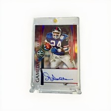 2023 Panini Limited-Gameday Aesthetics Ottis Anderson Ruby Spotlight /25 (AU)