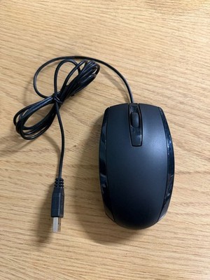 HP MODGUO 697738-001 Optische Maus SCHWARZ Kabelgebunden Ergonomisch 3 Tasten Scrollrad