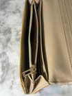 GUESS Women's Slim Continental Wallet Flap Clutch Mustard Yellow Faux Leather — photo 2