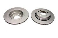 2X Quaro QD8121 Bremsscheibe BMW T. E46 98- Z PowØOkñ Antykorozyjnñ FüR BMW