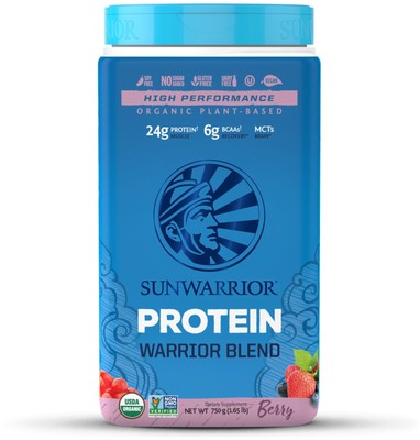 Sunwarrior Warrior Blend Protein, 750 g Dose, Berry -Bio-