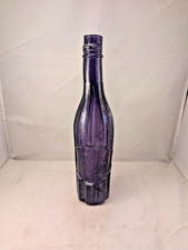 late 1800s amethyst purple slug plate deep pa...