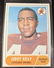 1968 Topps #206 Leroy Kelly Cleveland Browns HOF’er EX/MT
