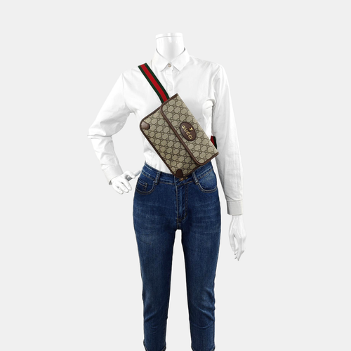 GUCCI Neo Vintage Bags Leather Beige Free Shipping | Duties Paid - Picture 2 of 10
