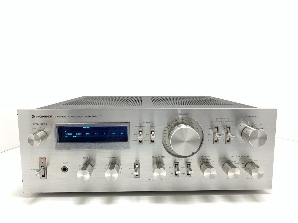 ✦Pioneer プリメインアンプ SA-8800✦ Pioneer SA-8800の仕様 パイオニア
