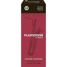 Rico Plasticover Baritone Saxophone Reeds Strength 1.5 Box of 5