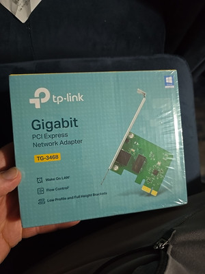 TP-LINK TG-3468 1000mbps Gigabit Network Adapter NEW SEALED