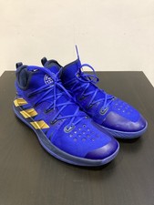 Adidas Stabil Boost Inside Size 10.5 Mens Blue Gold Trainers
