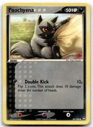 Poochyena 58/108 EX Power Keepers Common