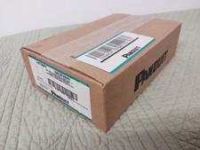 Panduit NK2FWHY NetKey Faceplate Label Pocket 2-Port White Lot of 10 
