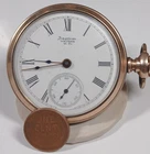 Working Antique 1891 Waltham Royal 16s Gold Filled Pocket Watch