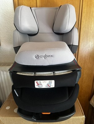 Cybex Pallas fix schwarz/grau gebraucht - Isofix 9-18kg
