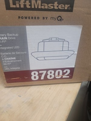 Liftmaster 87802  Battery Back Up Chain Drive Wi-Fi without Rail Elite 12V DC