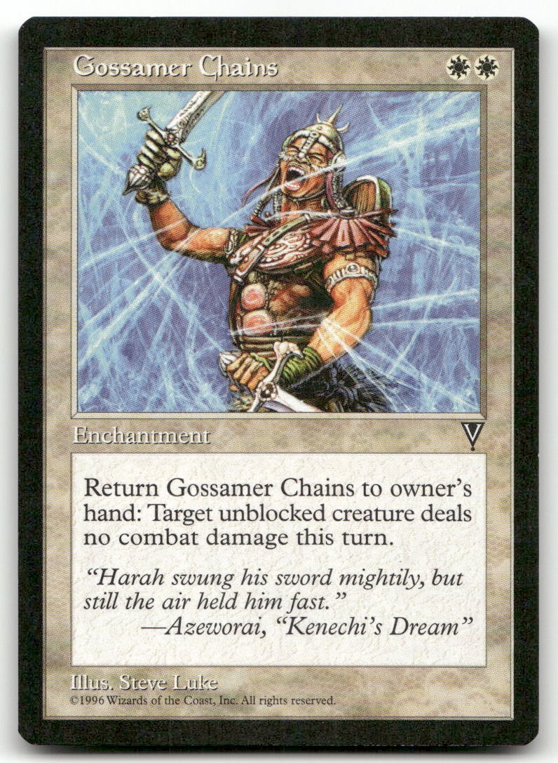 Gossamer Chains (NM) Visions VIS Magic MTG