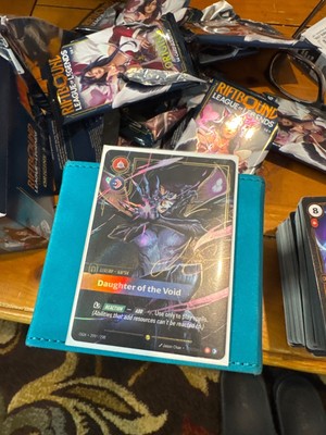 Riftbound: Kai'Sa Daughter of the Void Artist Signature English OGN 299*/298