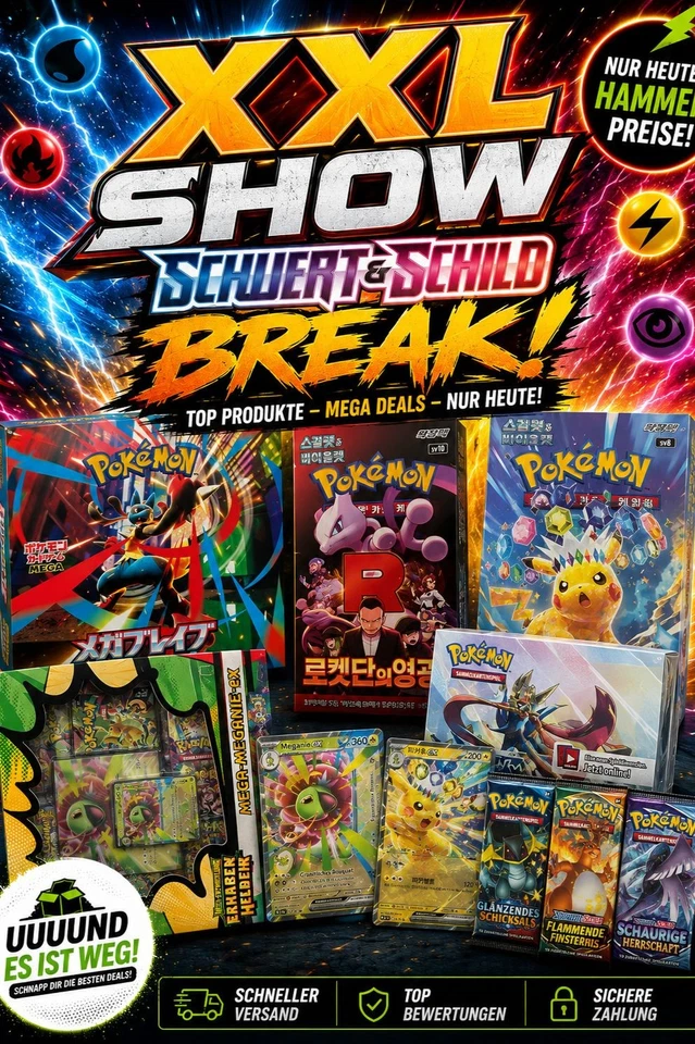 Uuund Abfahrt! Heute wird eskaliert //// TOP Karten! Sealed Box opening!!!