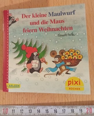 Pixi Nr. 2786: Der kleine Maulwurf und die Maus feiern Weihnachten (neuwertig)