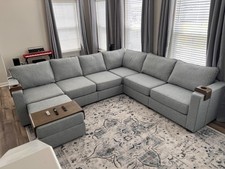 Lovesac Glacier Crossweave Covers Set 8 Seats 8 Sides